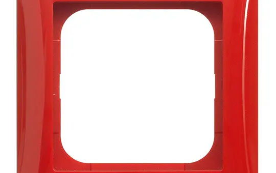 BUSCH-JAEGER 1721-917 Abdeckrahmen Balance SI 1-fach | rot