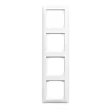 BUSCH-JAEGER 1724-914 Abdeckrahmen Balance SI 4-fach | alpinweiß