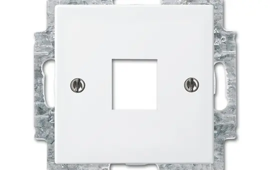 BUSCH-JAEGER 2561-914 UAE-Zentralscheibe Balance SI 1-fach | alpinweiß