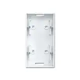 BUSCH-JAEGER 1702-914 Aufputzgehäuse Balance SI 2-fach | alpinweiß