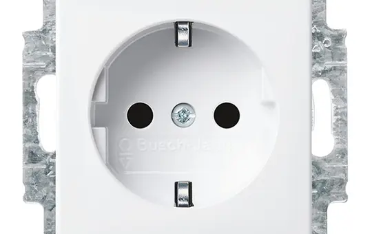 BUSCH-JAEGER 20EUC-914 SCHUKO-Steckdose Balance Standard | alpinweiß