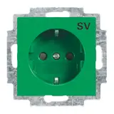BUSCH-JAEGER 20EUCB-13-914-10 EDV-Steckdose Balance SV | grün