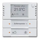 BUSCH-JAEGER 6128/28-84 KNX-Tastsensor-Bedienelement RTR studioweiß