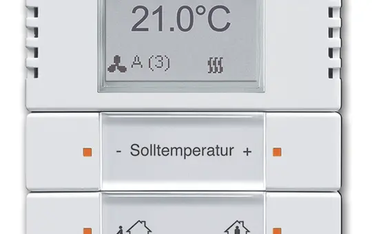 BUSCH-JAEGER 6128/28-84 KNX-Tastsensor-Bedienelement RTR studioweiß