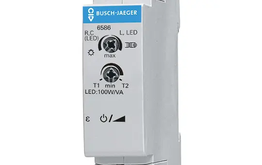 BUSCH-JAEGER 6586 Universaldimmer REG R,L,C,LED, 2-100 W