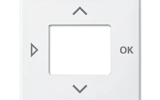 BUSCH-JAEGER 6435-914 Timerabdeckung Balance SI alpinweiß