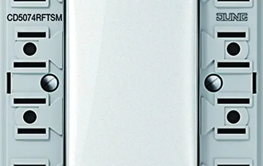 JUNG CD5074RFTSM KNX-RF-Tastsensor Serie CD 4-fach