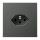 JUNG AL1520-13SEVAN internationale Steckdose LS CH | anthrazit