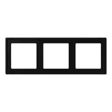 JUNG LSZ983BFSWM Abdeckrahmen LS Zero 3-fach | graphitschwarz matt