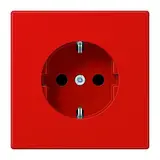 JUNG LS1520BFKIRT EDV-Steckdose LS Berührungsschutz | rot