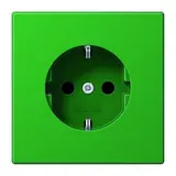 JUNG LS1520BFKIGN EDV-Steckdose LS Berührungsschutz | grün