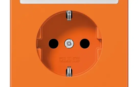 JUNG LS1520BFNAO beschr. EDV-Steckdose LS Thermoplast | orange