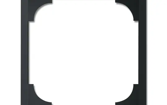 BUSCH-JAEGER 1747BSI-885 Zwischenring Future 55x55 mm | schwarz matt