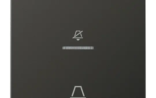 JUNG ALCUKO5DAN Hotel-Kontrollwippe Serie LS Außenstelle mit Symbol | anthrazit