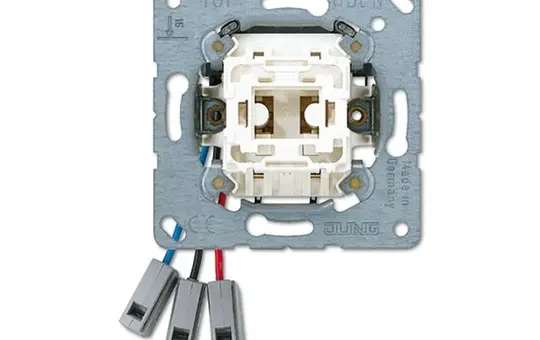 JUNG 531KO5EUM24 Hotelschalter Außenstelle, 24 V, rote und grüne LED