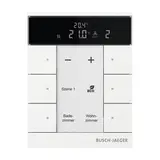 BUSCH-JAEGER SBS/U6.0.11-884 KNX-RTR-Nebenstelle Tenton 6-fach | studioweiß matt