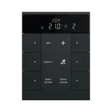 BUSCH-JAEGER SBS/U6.0.11-885 KNX-RTR-Nebenstelle Tenton 6-fach | schwarz matt