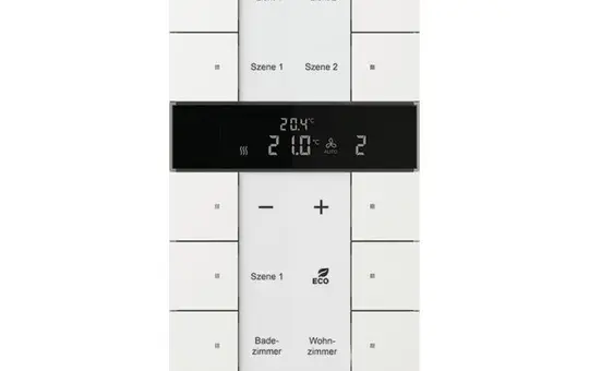 BUSCH-JAEGER SBS/U10.0.11-884 KNX-RTR-Nebenstelle Tenton 10-fach | studioweiß matt