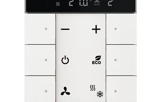 BUSCH-JAEGER SBS/U6.0.11-84 KNX-RTR-Nebenstelle Tenton 6-fach | studioweiß