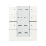 BUSCH-JAEGER SB/U8.0.11-884 KNX-Tastsensor Tenton 8-fach | studioweiß matt