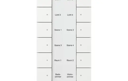BUSCH-JAEGER SB/U12.0.11-884 KNX-Tastsensor Tenton 12-fach | studioweiß matt