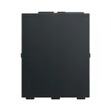 BUSCH-JAEGER SLS/A.0.11-885 RTR-Schriftfeldabdeckung Tenton 6-fach | schwarz matt