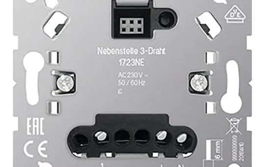 JUNG 1723NE Nebenstelle 3-Draht