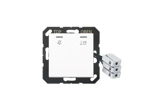 JUNG ACUKO5M230WW Hotelabdeckung mit LED-Einheit Serie A 230 V | alpinweiß