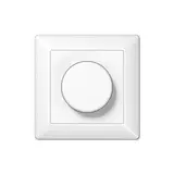 JUNG AS5544.03VWW Drehdimmer komplett Serie AS RL, LED, 200 W | alpinweiß