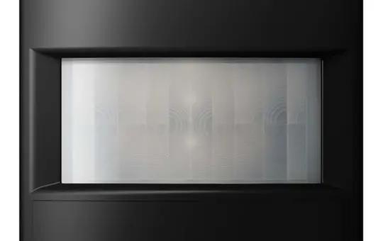 JUNG LS17180WUSWM Bewegungsmelder IP44 Serie LS 1,10 m, Standard | graphitschwarz matt