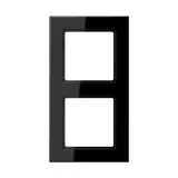 JUNG A5582BFSW Abdeckrahmen A 550 2-fach | schwarz