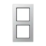 JUNG A5582BFAL Abdeckrahmen A 550 2-fach | aluminium