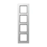 JUNG A5584BFAL Abdeckrahmen A 550 4-fach | aluminium