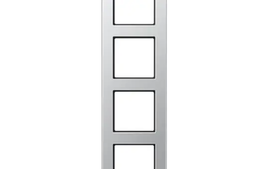 JUNG A5584BFAL Abdeckrahmen A 550 4-fach | aluminium