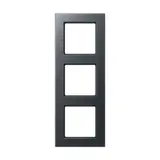 JUNG A5583BFANM Abdeckrahmen A 550 3-fach | anthrazit matt