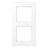 JUNG A5582BFWWM Abdeckrahmen A 550 2-fach | schneeweiß matt