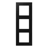 JUNG A5583BFSWM Abdeckrahmen A 550 3-fach | graphitschwarz matt