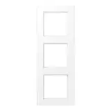 JUNG A5583BFWWM Abdeckrahmen A 550 3-fach | schneeweiß matt