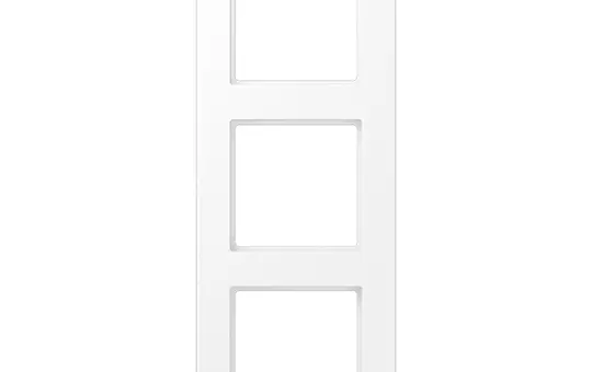 JUNG A5583BFWWM Abdeckrahmen A 550 3-fach | schneeweiß matt