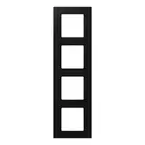 JUNG A5584BFSWM Abdeckrahmen A 550 4-fach | graphitschwarz matt