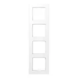 JUNG A5584BFWWM Abdeckrahmen A 550 4-fach | schneeweiß matt