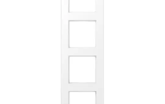 JUNG A5584BFWWM Abdeckrahmen A 550 4-fach | schneeweiß matt