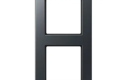 JUNG AF582BFANM Abdeckrahmen A flow 2-fach | anthrazit matt