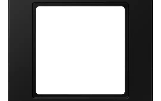 JUNG AF581BFSWM Abdeckrahmen A flow 1-fach | graphitschwarz matt