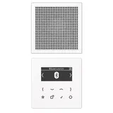 JUNG DABLS1BTWW Unterputzradio-Set Serie LS DAB+, Mono, Bluetooth | alpinweiß