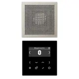 JUNG DABES1BT Unterputzradio-Set Serie LS DAB+, Mono, Bluetooth | edelstahl