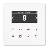 JUNG DABLSBTWW Unterputzradio Serie LS DAB+, Bluetooth | alpinweiß