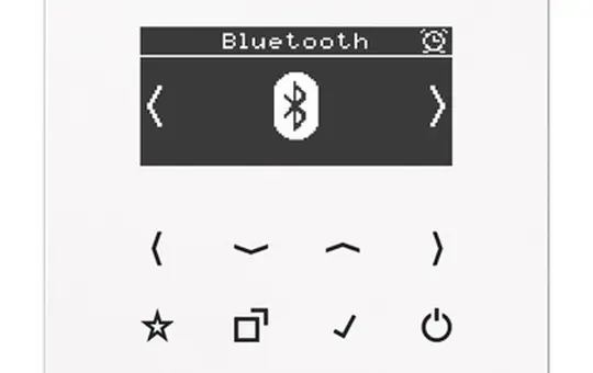 JUNG DABLSBTWW Unterputzradio Serie LS DAB+, Bluetooth | alpinweiß
