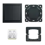 BUSCH-JAEGER 6716 UJ-885 Funk-Wandsender-Set FoH Future schwarz matt
