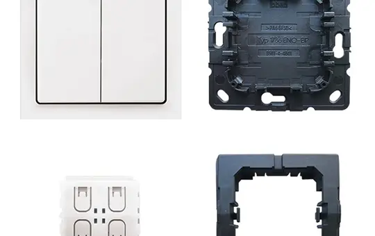 BUSCH-JAEGER 6716UJ-84 Funk-Wandsender-Set FoH Future studioweiß